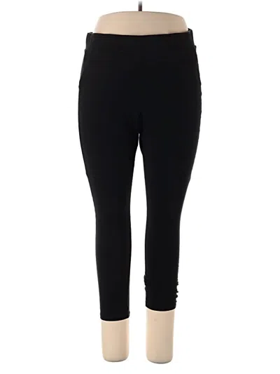 Pre-owned Torrid Active Pants In Black