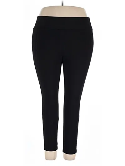 Pre-owned Torrid Active Pants In Black