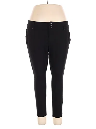 Pre-owned Torrid Active Pants In Black