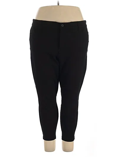 Pre-owned Torrid Active Pants In Black