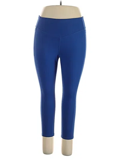 Pre-owned Torrid Active Pants In Blue