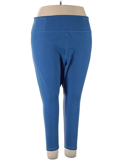 Pre-owned Torrid Active Pants In Blue