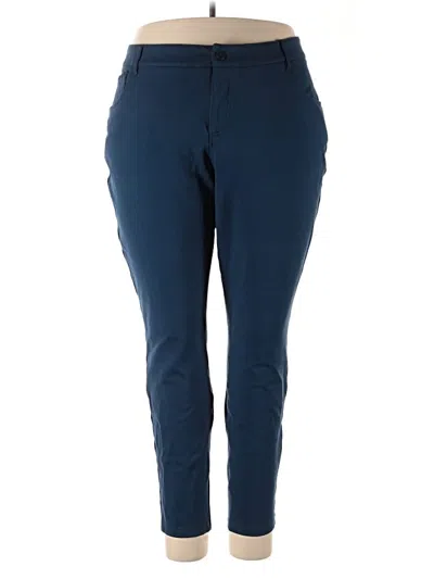 Pre-owned Torrid Active Pants In Blue