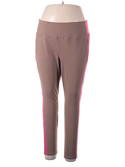 Pre-owned Torrid Active Pants In Brown
