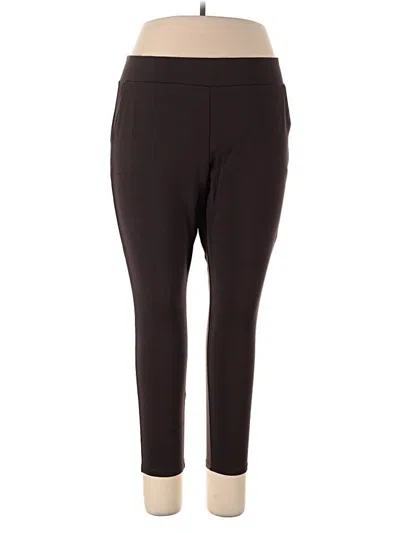 Pre-owned Torrid Active Pants In Brown
