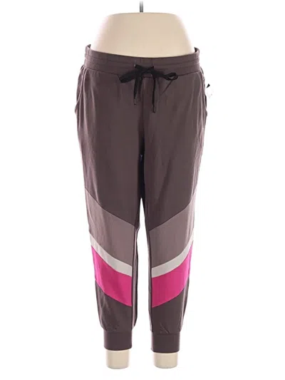 Pre-owned Torrid Active Pants In Brown