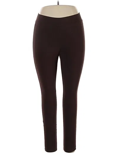 Pre-owned Torrid Active Pants In Brown