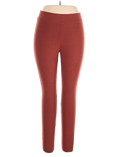 Pre-owned Torrid Active Pants In Burgundy