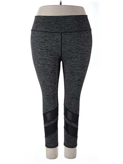 Pre-owned Torrid Active Pants In Gray