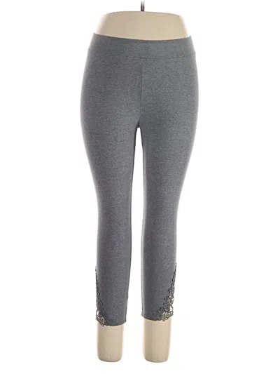 Pre-owned Torrid Active Pants In Gray