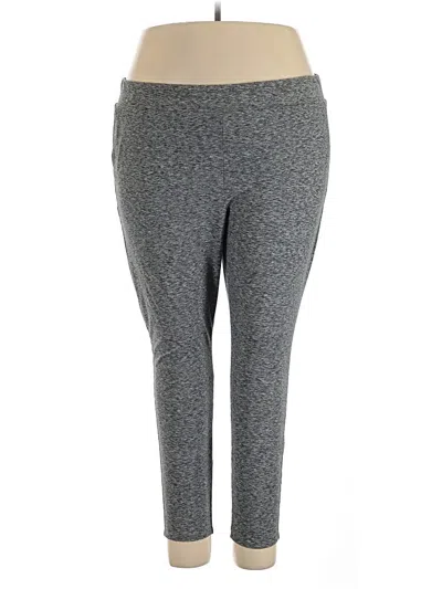 Pre-owned Torrid Active Pants In Gray