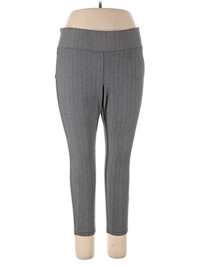Pre-owned Torrid Active Pants In Gray