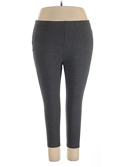 Pre-owned Torrid Active Pants In Gray
