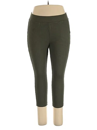 Pre-owned Torrid Active Pants In Green