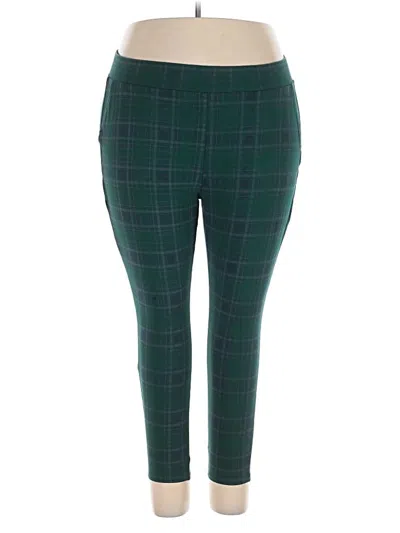 Pre-owned Torrid Active Pants In Green