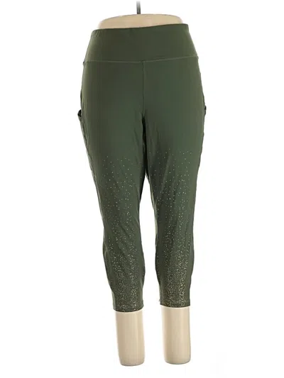 Pre-owned Torrid Active Pants In Green