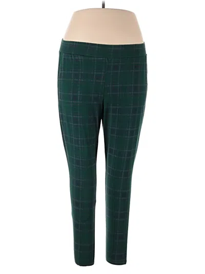 Pre-owned Torrid Active Pants In Green