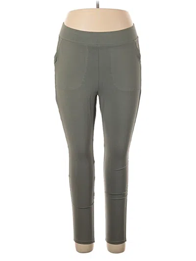 Pre-owned Torrid Active Pants In Green