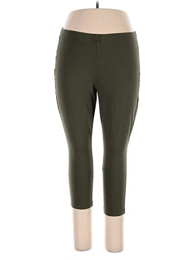 Pre-owned Torrid Active Pants In Green