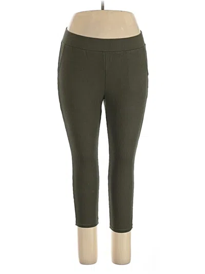 Pre-owned Torrid Active Pants In Green