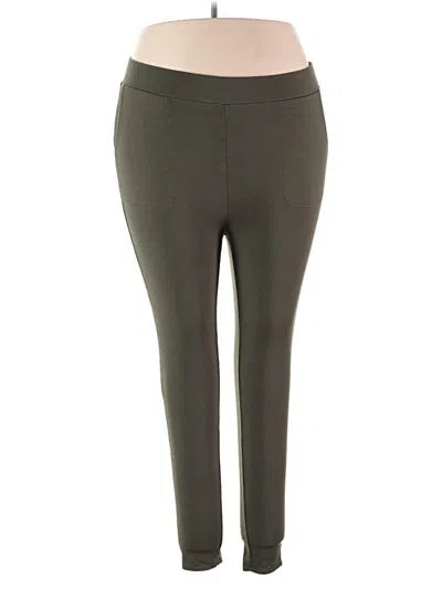 Pre-owned Torrid Active Pants In Green