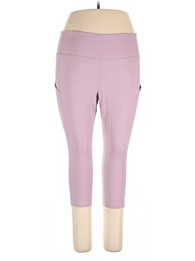 Pre-owned Torrid Active Pants In Pink