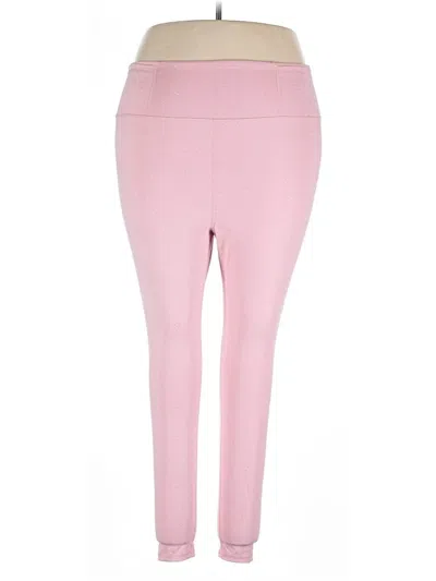Pre-owned Torrid Active Pants In Pink