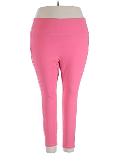 Pre-owned Torrid Active Pants In Pink