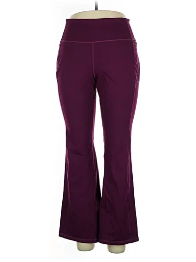 Pre-owned Torrid Active Pants In Purple
