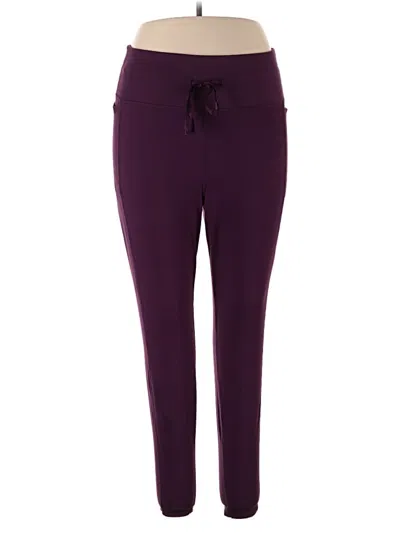 Pre-owned Torrid Active Pants In Purple