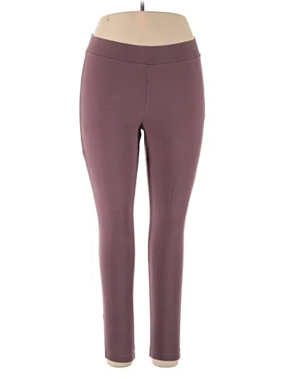 Pre-owned Torrid Active Pants In Purple
