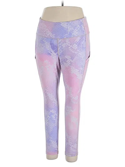 Pre-owned Torrid Active Pants In Purple