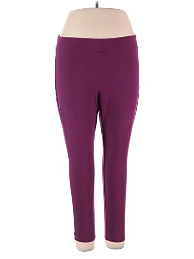 Pre-owned Torrid Active Pants In Purple