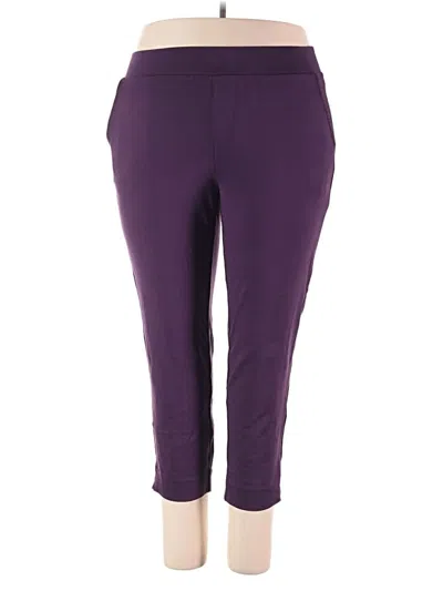 Pre-owned Torrid Active Pants In Purple