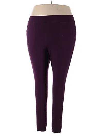 Pre-owned Torrid Active Pants In Purple