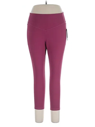 Pre-owned Torrid Active Pants In Purple