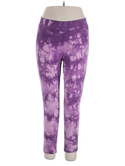 Pre-owned Torrid Active Pants In Purple