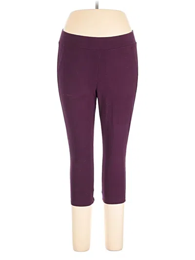 Pre-owned Torrid Active Pants In Purple