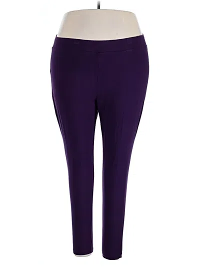 Pre-owned Torrid Active Pants In Purple