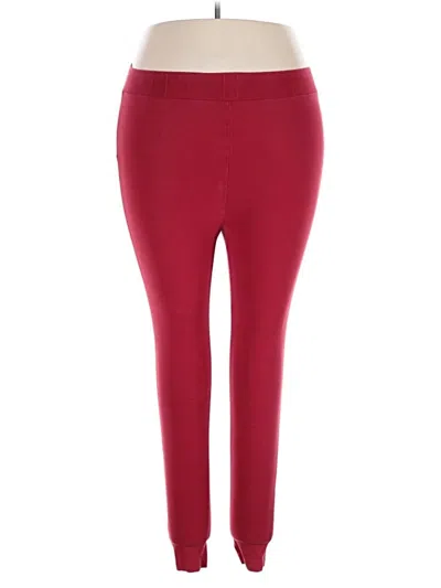 Pre-owned Torrid Active Pants In Red