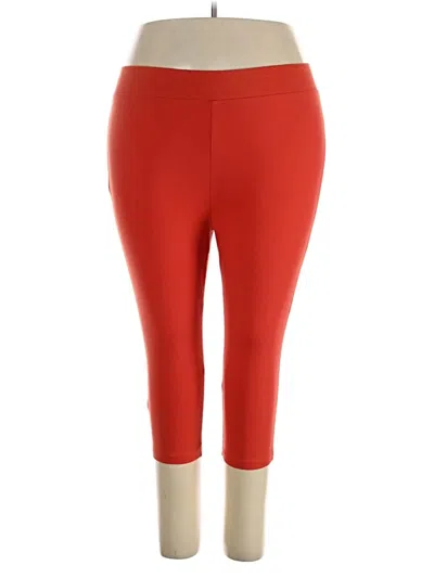 Pre-owned Torrid Active Pants In Red