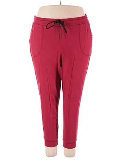 Pre-owned Torrid Active Pants In Red