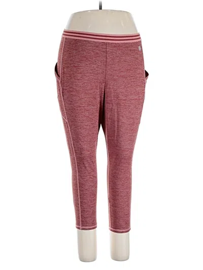 Pre-owned Torrid Active Pants In Red