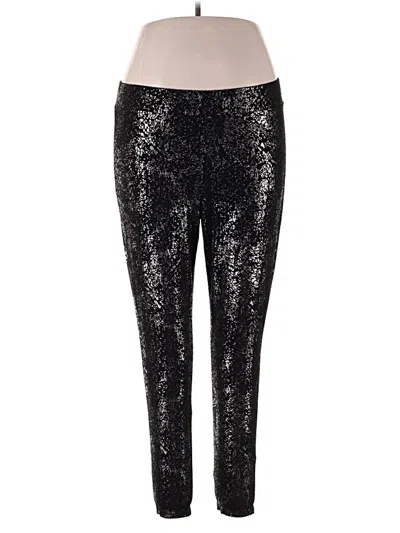Pre-owned Torrid Active Pants In Silver