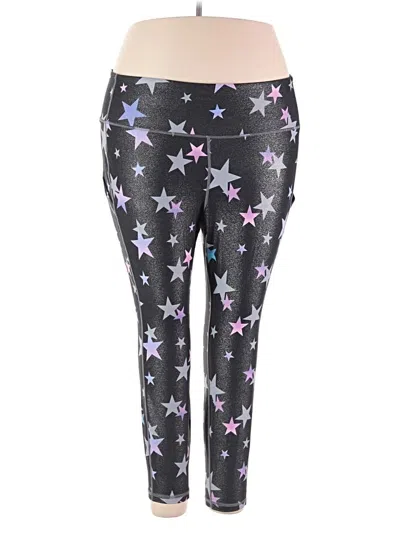 Pre-owned Torrid Active Pants In Silver