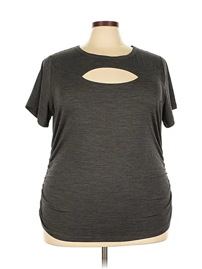 Pre-owned Torrid Active T-shirt In Gray