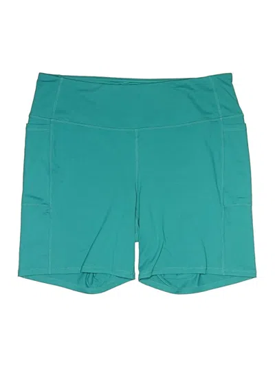 Pre-owned Torrid Athletic Shorts In Teal