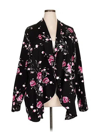 Pre-owned Torrid Blazer Jacket In Black