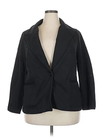 Pre-owned Torrid Blazer Jacket In Black