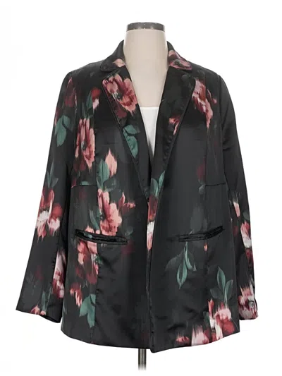 Pre-owned Torrid Blazer Jacket In Black